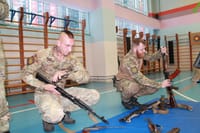 На занятиях «Добровольца» и Северо-cлавянской общины