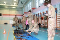 На занятиях «Добровольца» и Северо-cлавянской общины