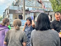 Последствия ракетного удара по Краматорску