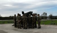 Украинские военные на обучении в Испании