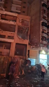 Последствия израильской атаки на Бейрут