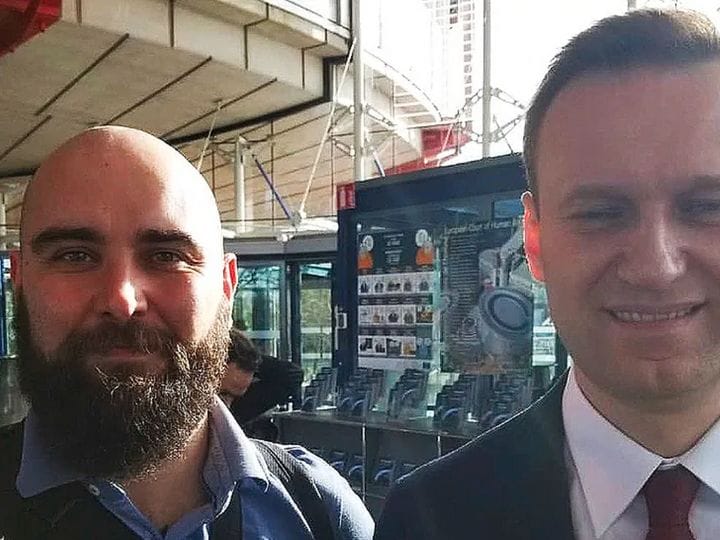 С Алексеем Навальным