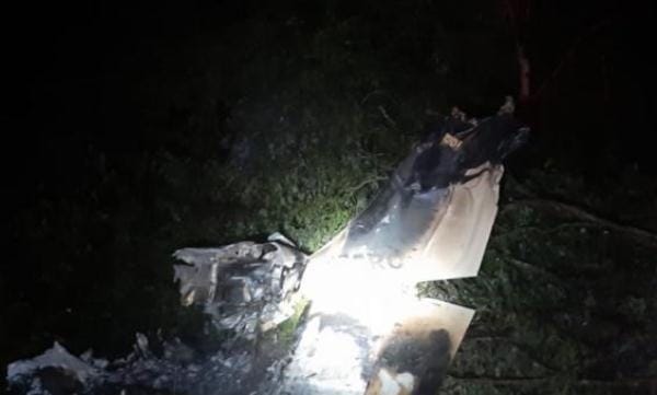 В Эквадоре разбился самолет с кокаином