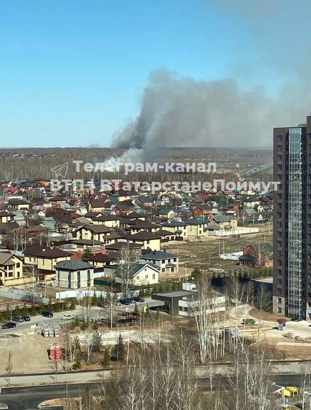 В Казани в районе танкового полигона произошел взрыв — очевидцы. МЧС это не подтверждает 
