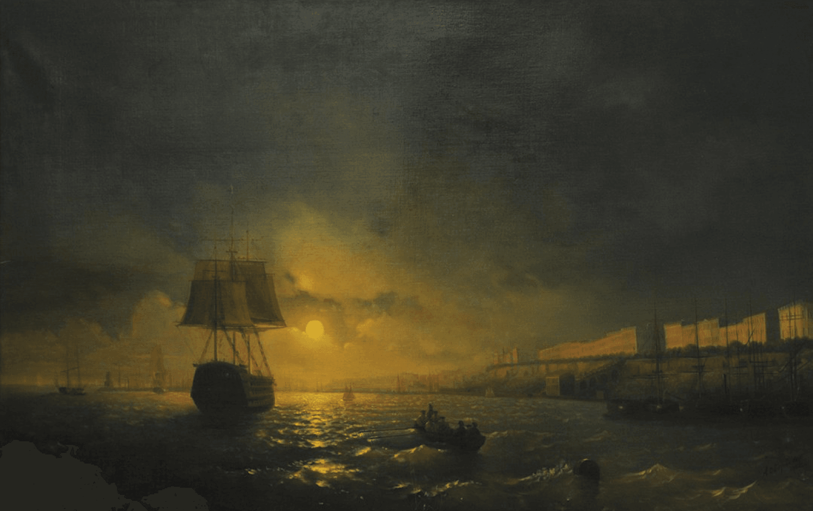 Три картины Айвазовского были похищены российскими военными из Херсонского музея, заявили представители учреждения