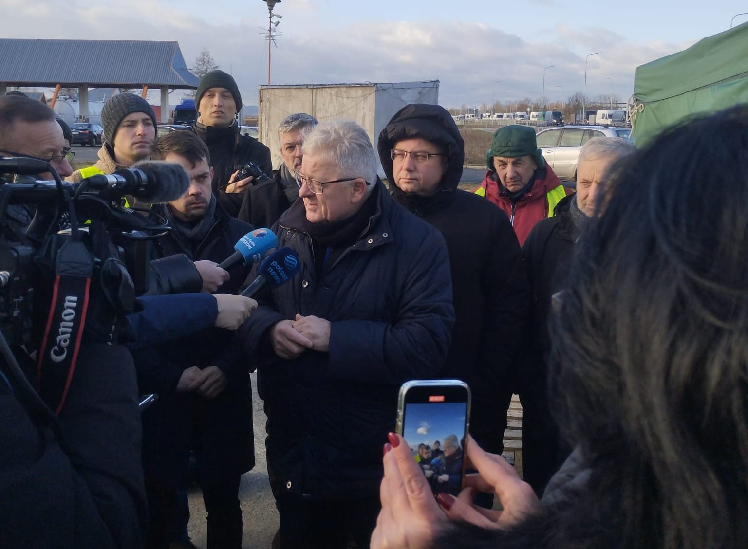 Польские фермеры разблокируют один из КПП на границе с Украиной с утра 24 декабря