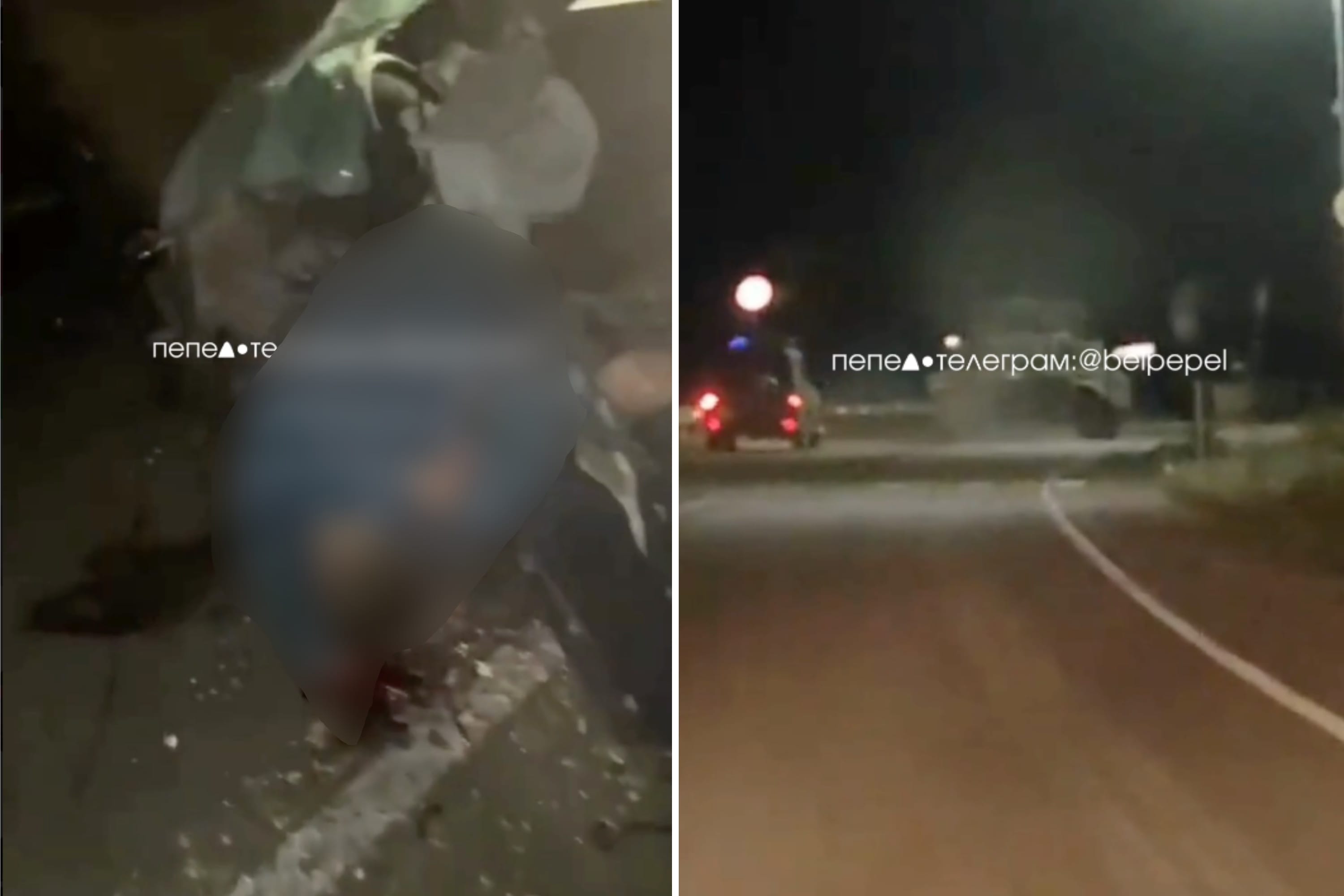 В Белгородской области российский танк раздавил автомобиль, убив водителя, и попытался скрыться с места ДТП