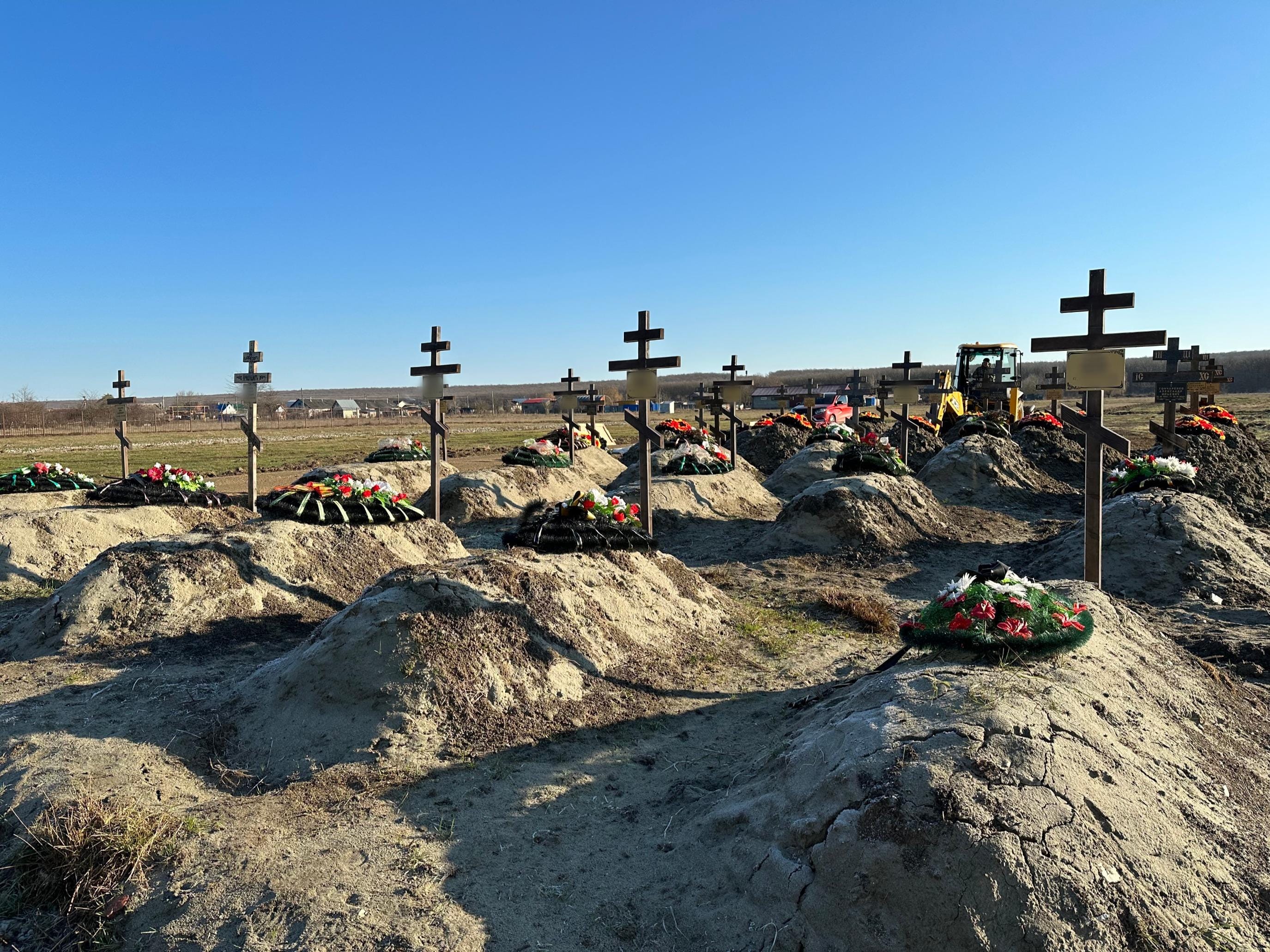 Из почти 20 тысяч вагнеровцев, погибших при штурме Бахмута, больше 17 тысяч были заключенными — «Медиазона» и Русская служба Би-би-си