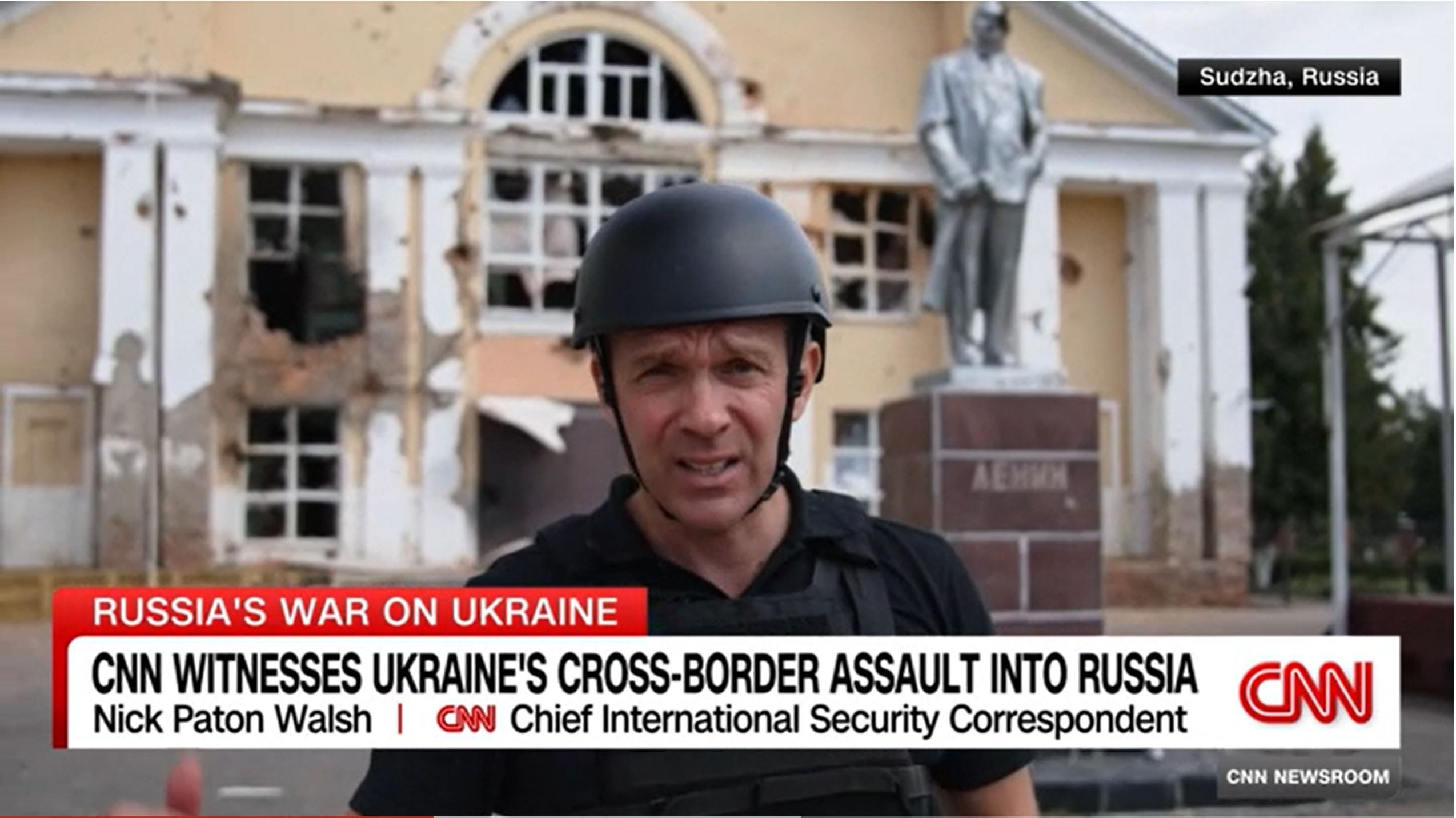 CNN: Посетивший Курскую область журналист Уолш прибыл туда по приглашению Украины в соответствии с нормами международного права