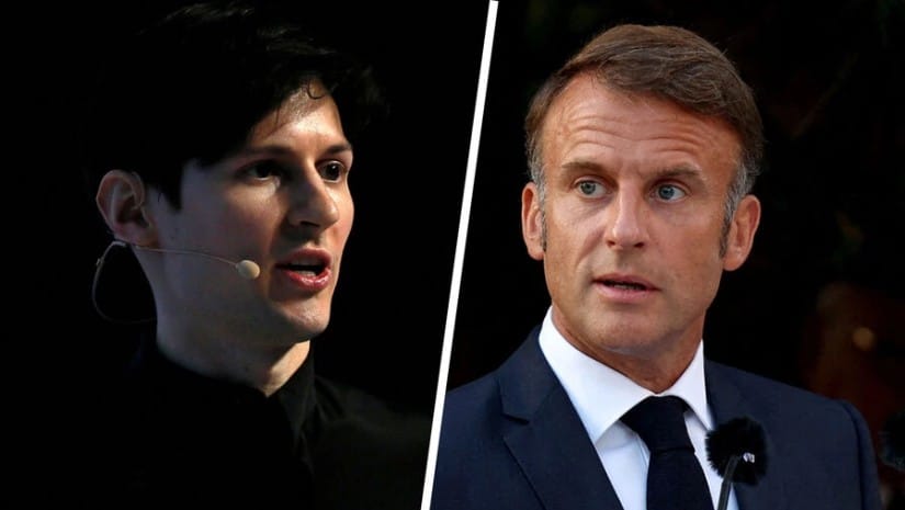 WSJ: Макрон встречался с Дуровым в 2018 году и предлагал перенести штаб-квартиру Telegram в Париж, но тот отказался