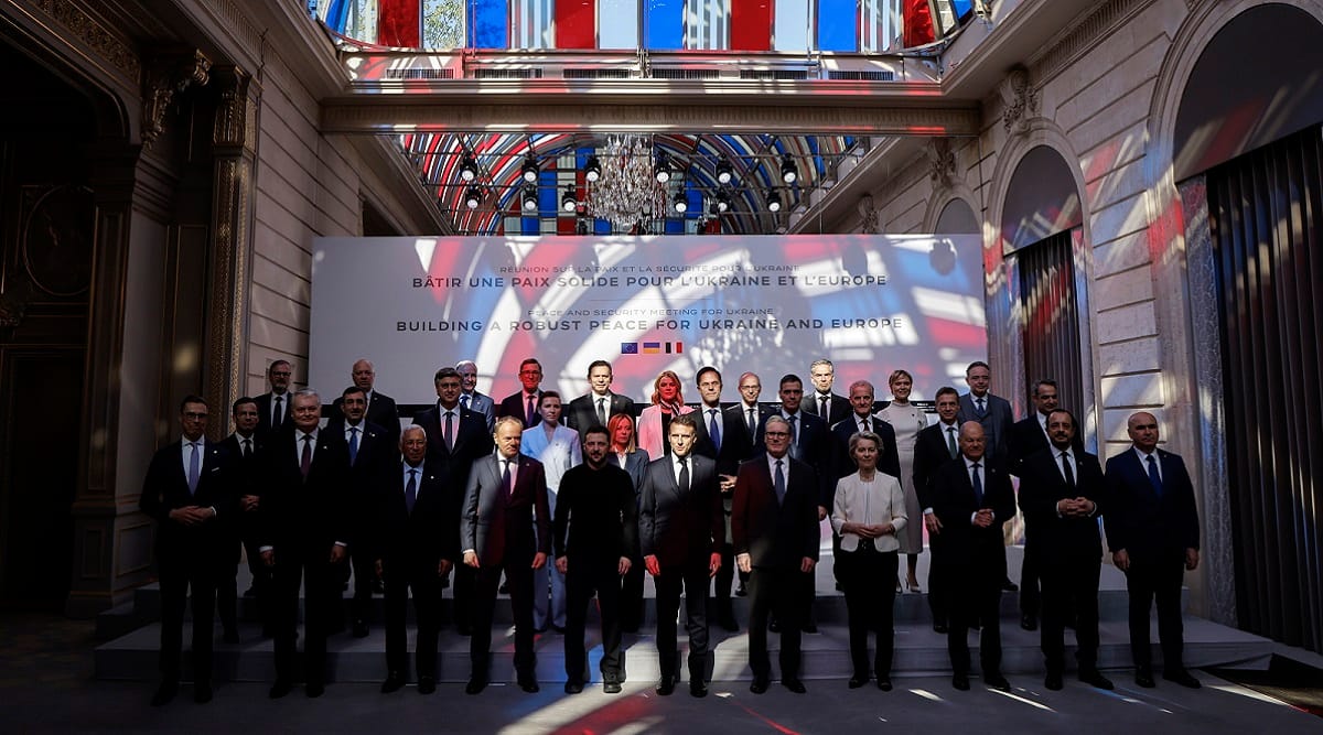 «Коалиция желающих» заявила о готовности ввести силы сдерживания в Украину после прекращения огня