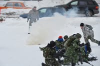 На занятиях «Добровольца» и Северо-cлавянской общины