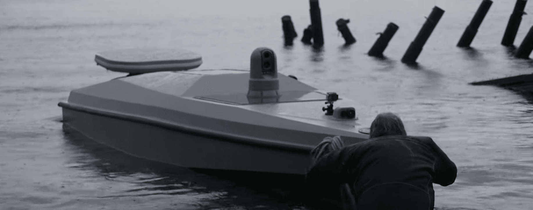 CNN показал морские дроны Украины, по данным канала именно такие недавно ударили по Крымскому мосту