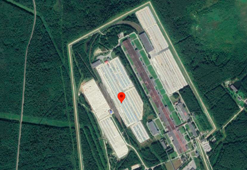 Уральский электрохимический комбинат, Новоуральск 57.301111, 60.069444