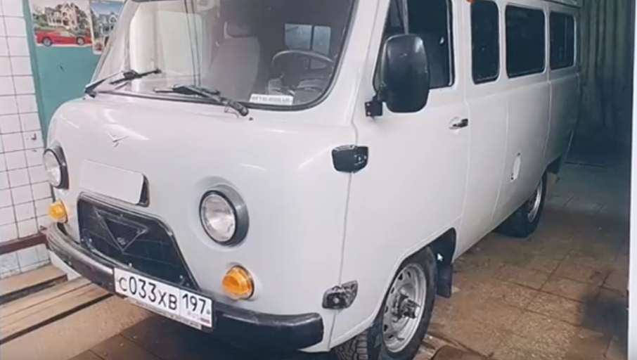 Автомобиль УАЗ, переданный Роскосмосом взводу мотоклуба. Фото из соцсетей представителей «Ночных волков»