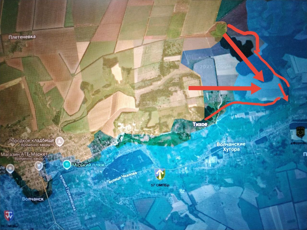 Ситуация в районе Волчанска по версии Юрия Котенка