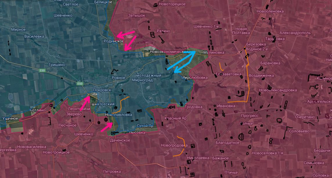 Ситуация на покровском направлении по версии Анатолия Радова