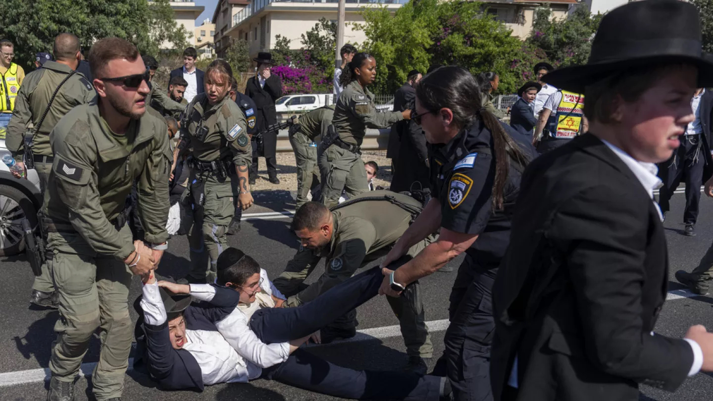 Протесты ультраортодоксальных евреев 