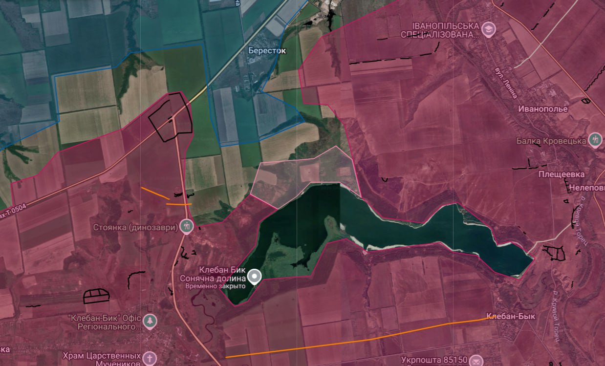 Ситуация в районе Клебан-Быкского водохранилища по версии Анатолия Радова